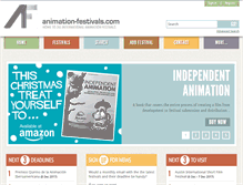 Tablet Screenshot of animation-festivals.com